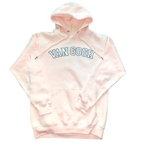 Van Gogh Pink Hoodie for Men long sleeve